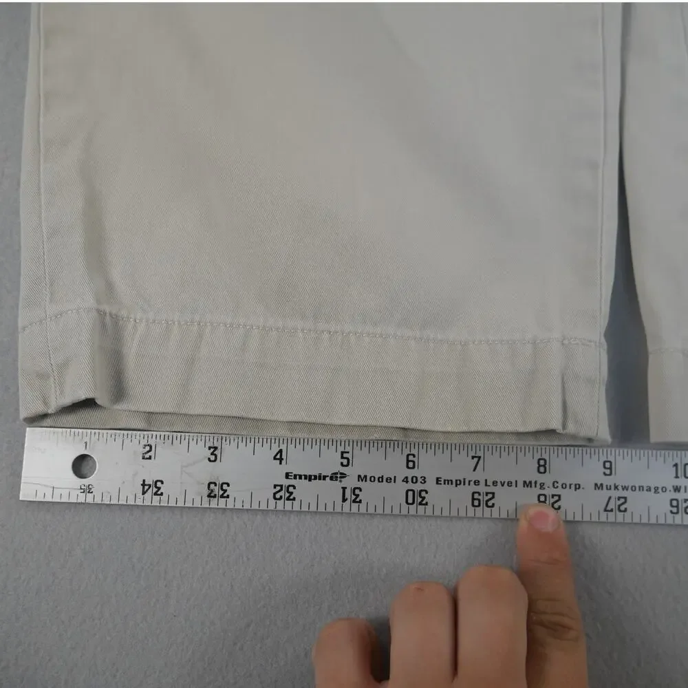 Vintage 90s Polo Ralph Lauren Andrew Pant Double Pleated Beige Chino (42x28) Men